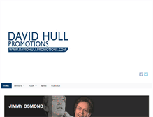 Tablet Screenshot of davidhullpromotions.com